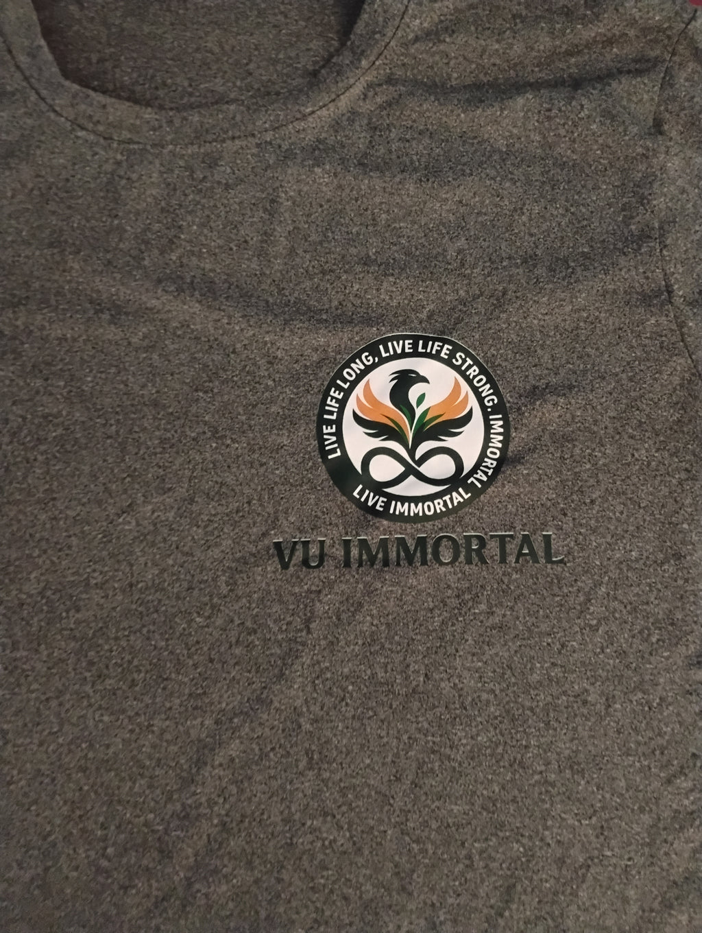 VU Immortal Grey Tee – Unisex
