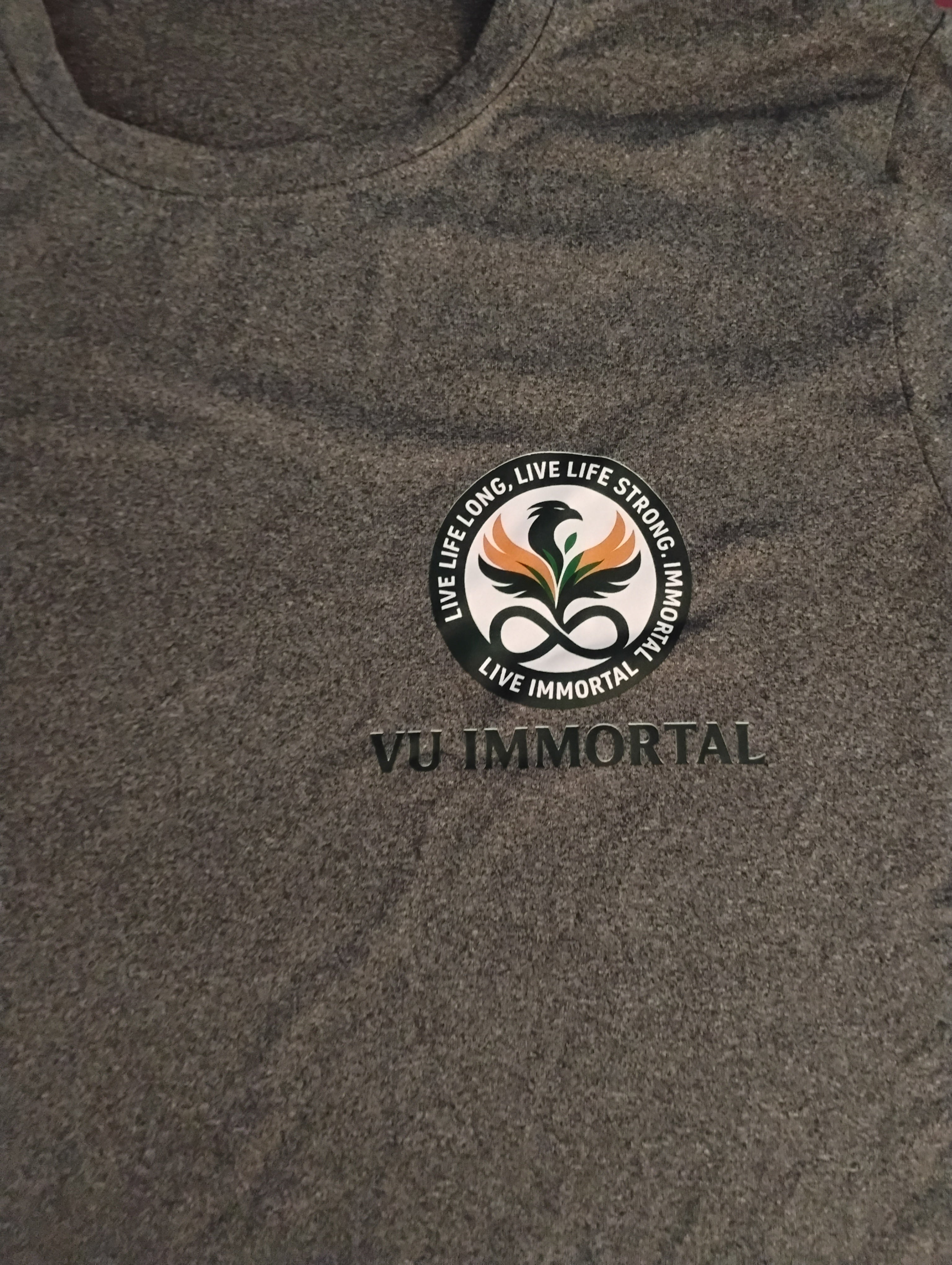 VU Immortal Grey Tee – Unisex
