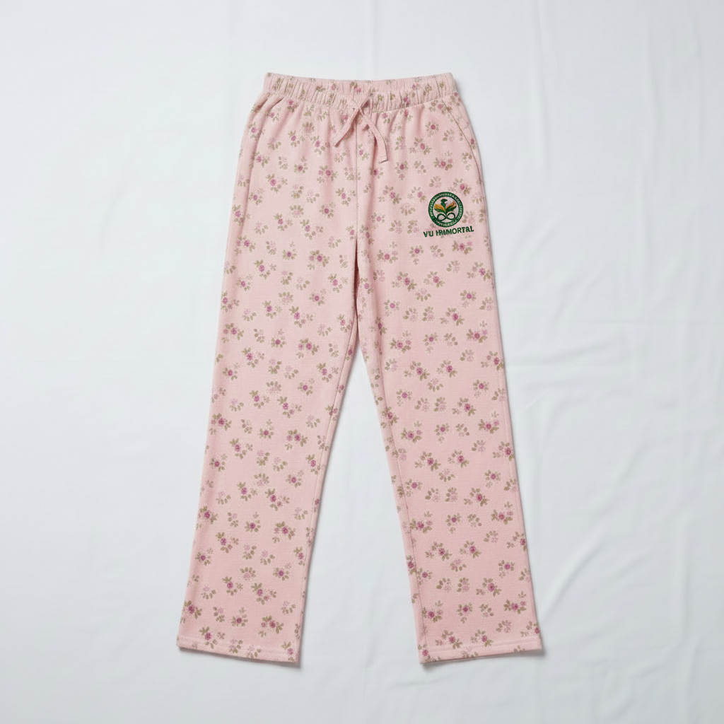 Cherry Blossom PJ Pants - VU Immortal Logo