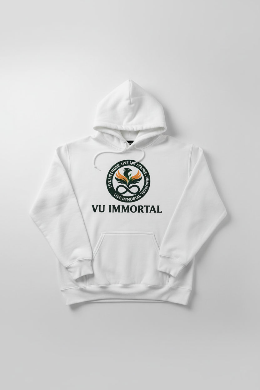 VU Immortal hoodie with clean studio background
