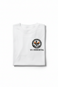 VU Immortal White Tee - Crisp Product Shot