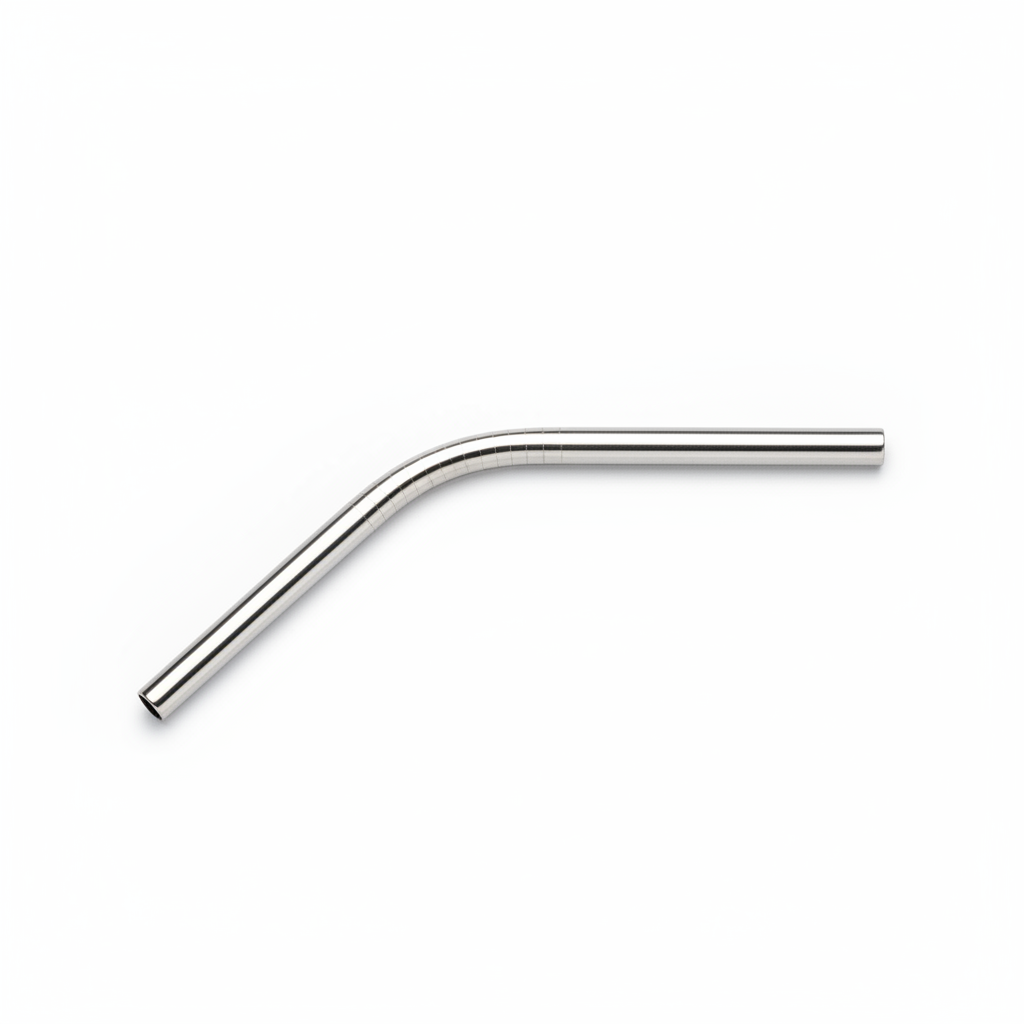 VU Immortal Curved Metal Straw