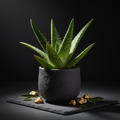 Living Aloe Vera Plant