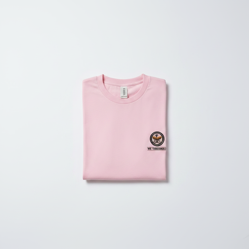 Pink T-Shirt Clean Product Shot