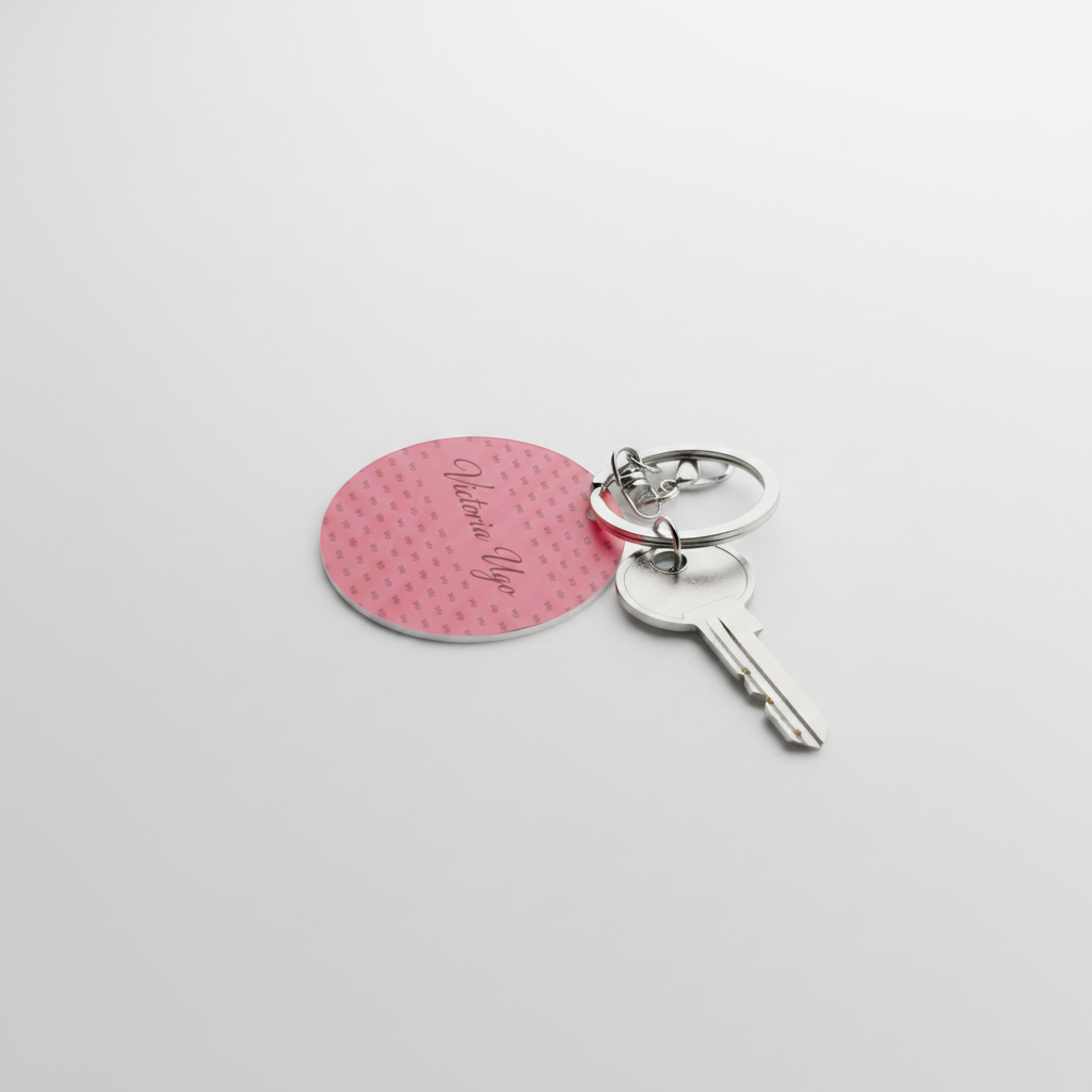 Victoria Ugo Keychain - Clean Studio Shot with Key