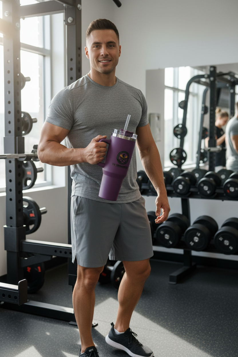VU Immortal Purple Tumbler Model