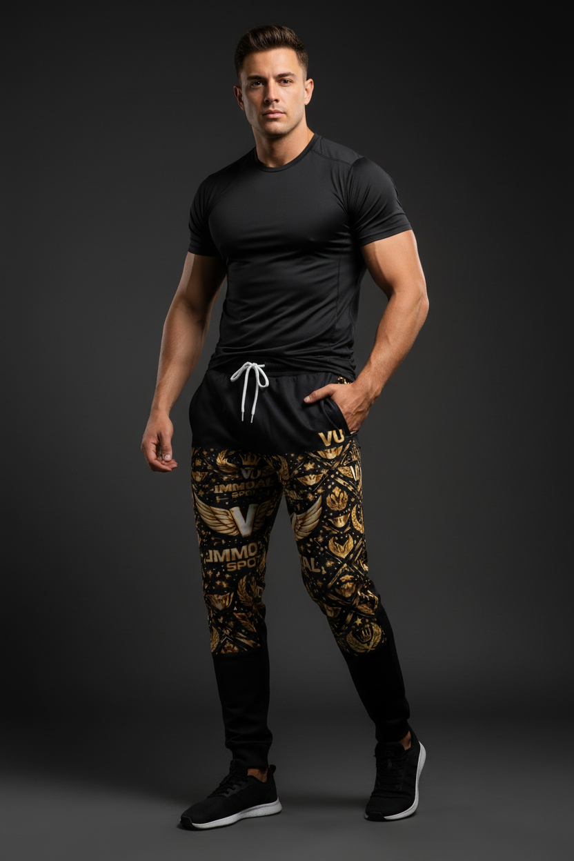 VU Immortal Sports Jogger Pants on Model