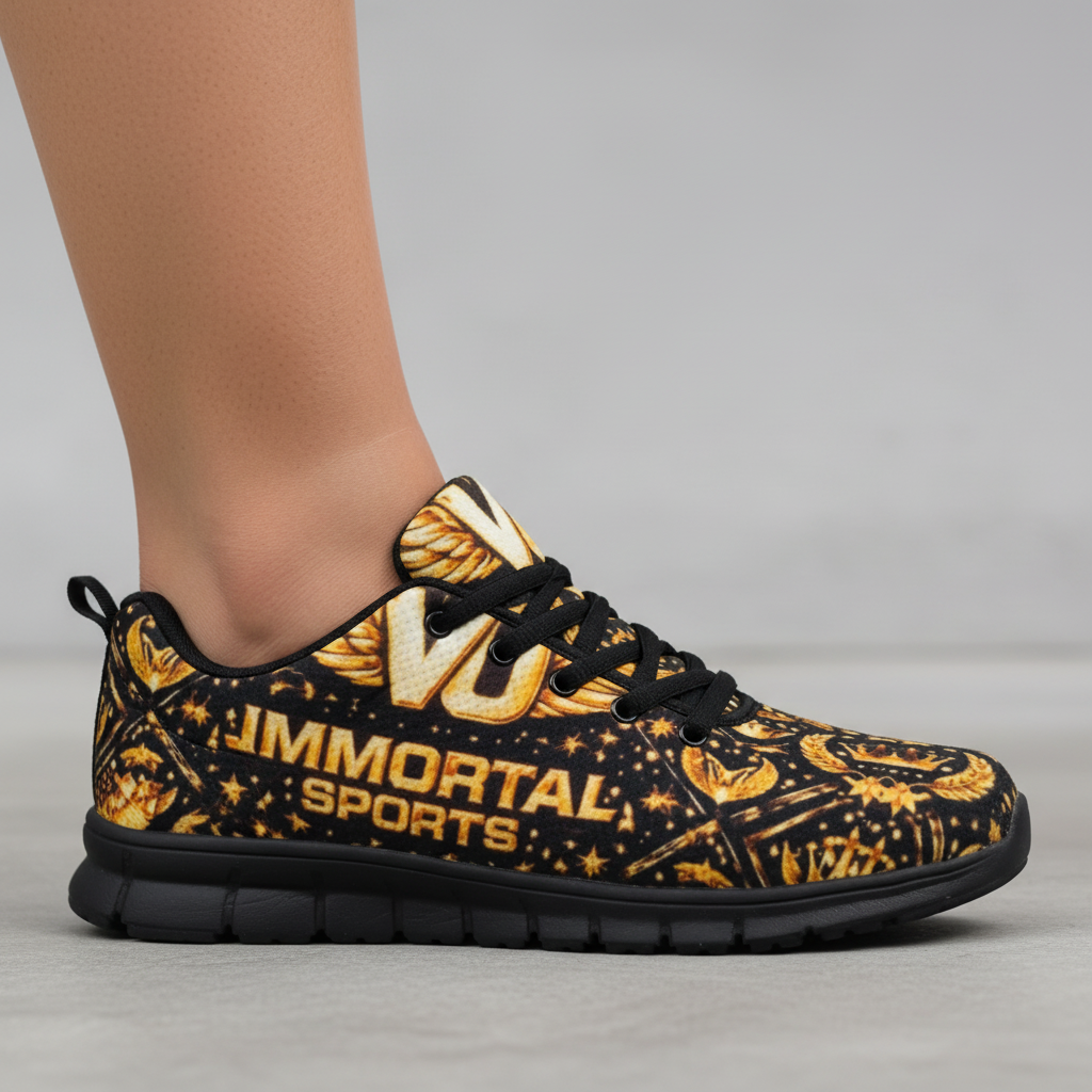 VU Immortal Sports Sneaker - On Foot Side View